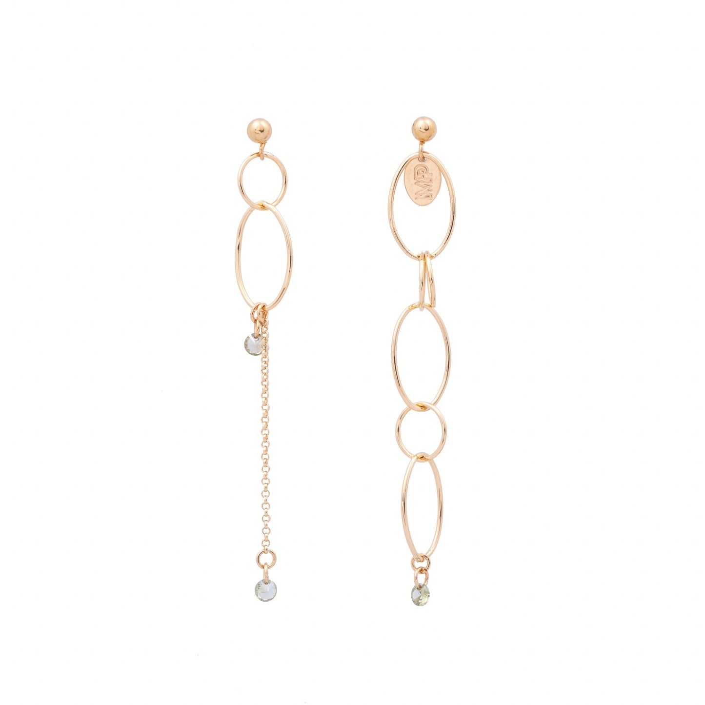 BIRKYN LIGHT GREEN - EARRINGS