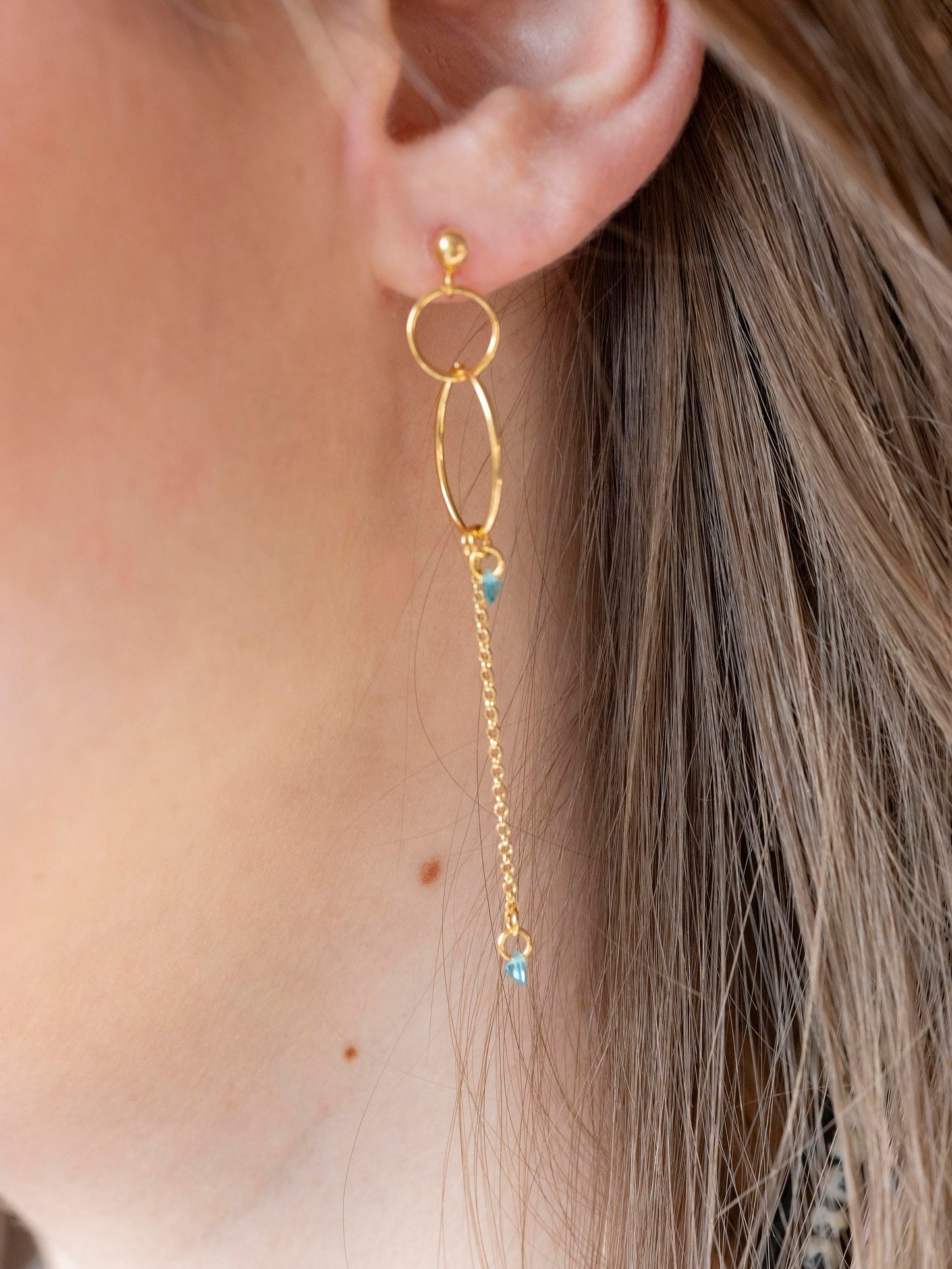 BIRKYN TURQUOISE - EARRINGS