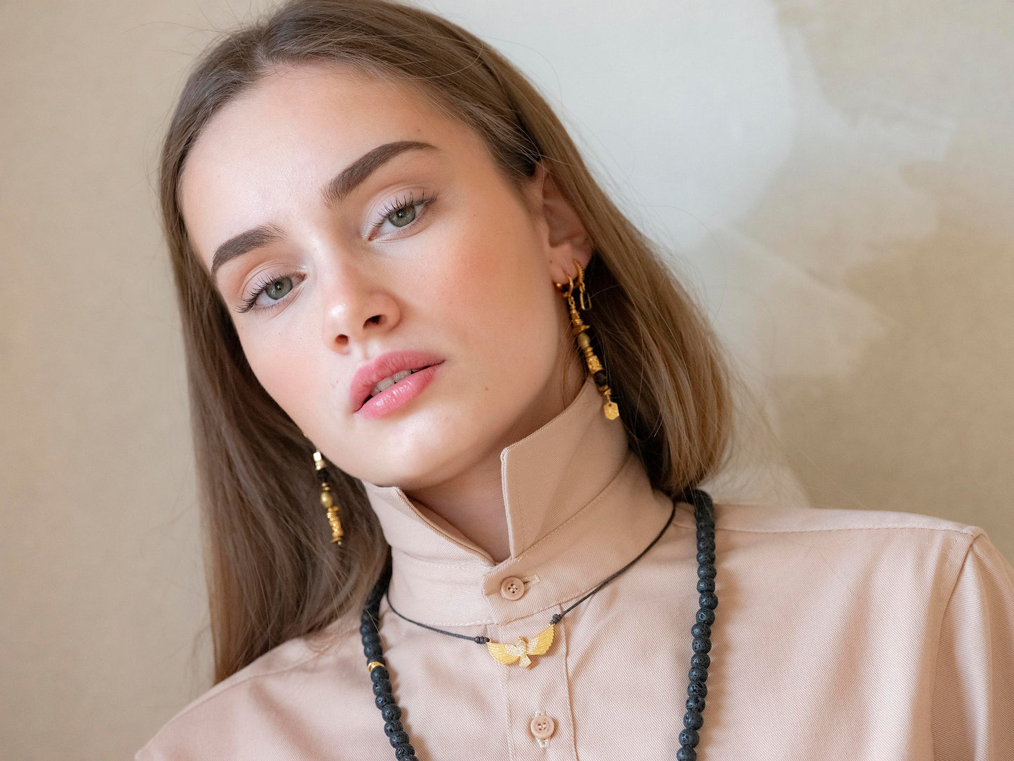 LUREX - BOUCLE D'OREILLES