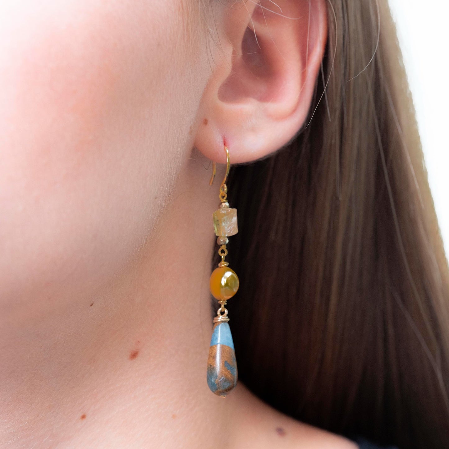 ANIA- E1 - BOUCLES D'OREILLES