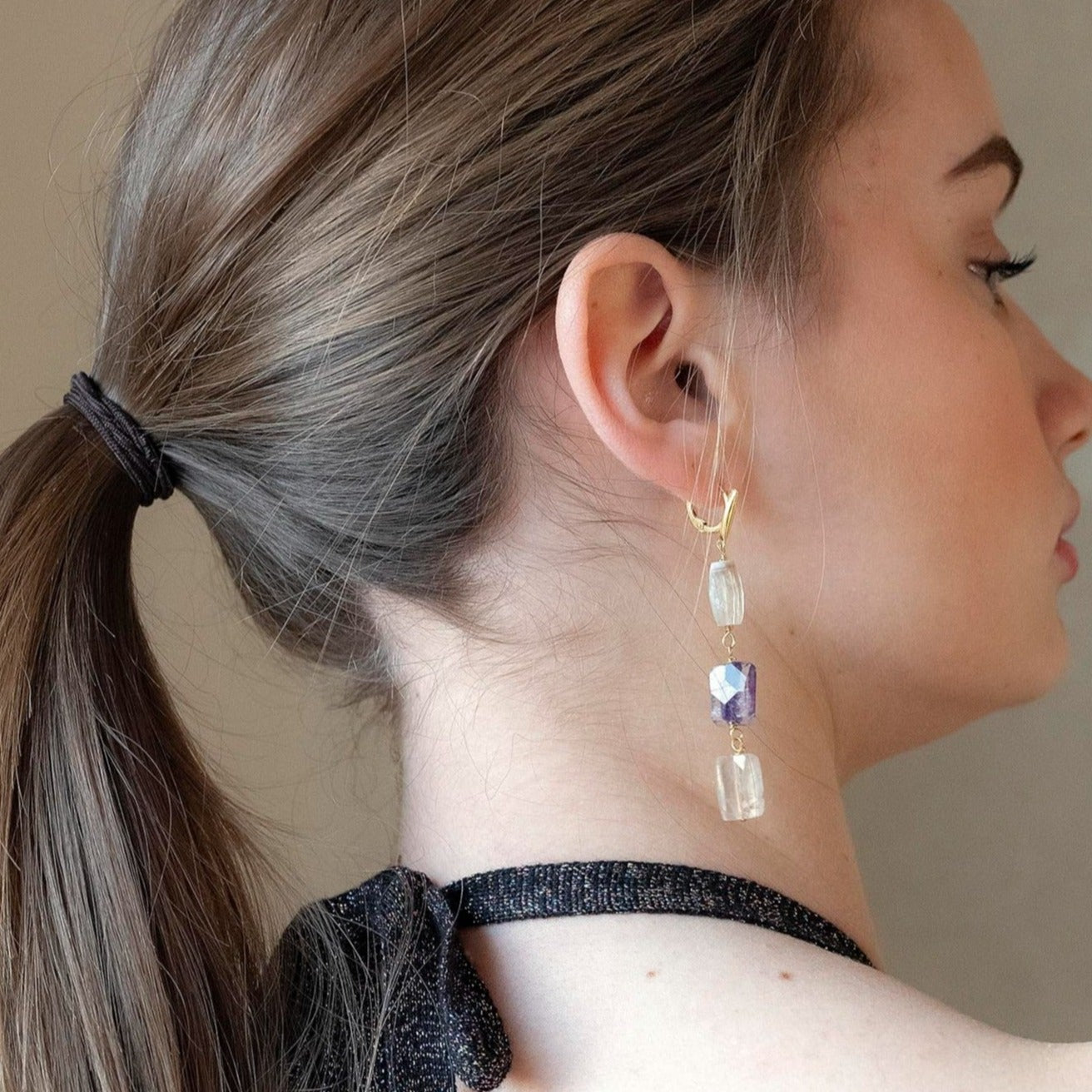 TEREZ24- BOUCLES D'OREILLES