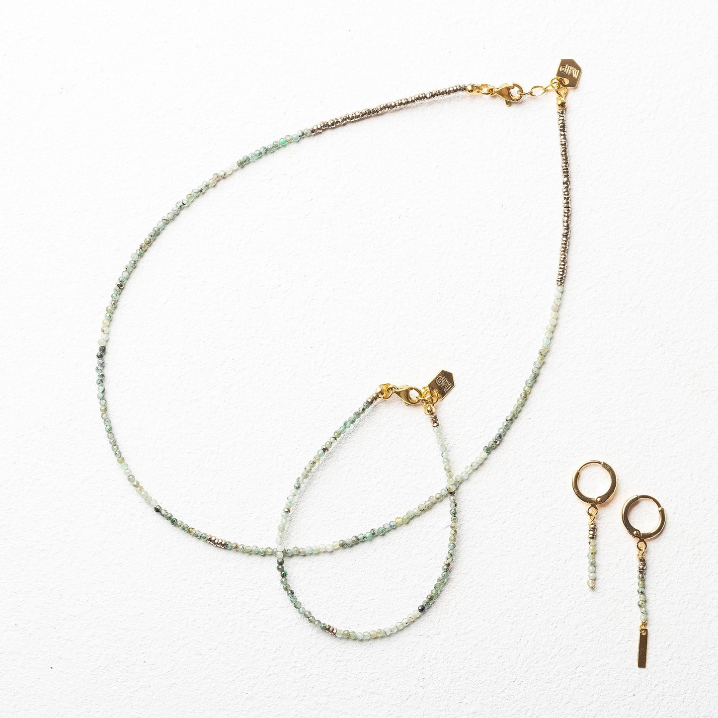 OMG / GREEN - BOUCLES D'OREILLES