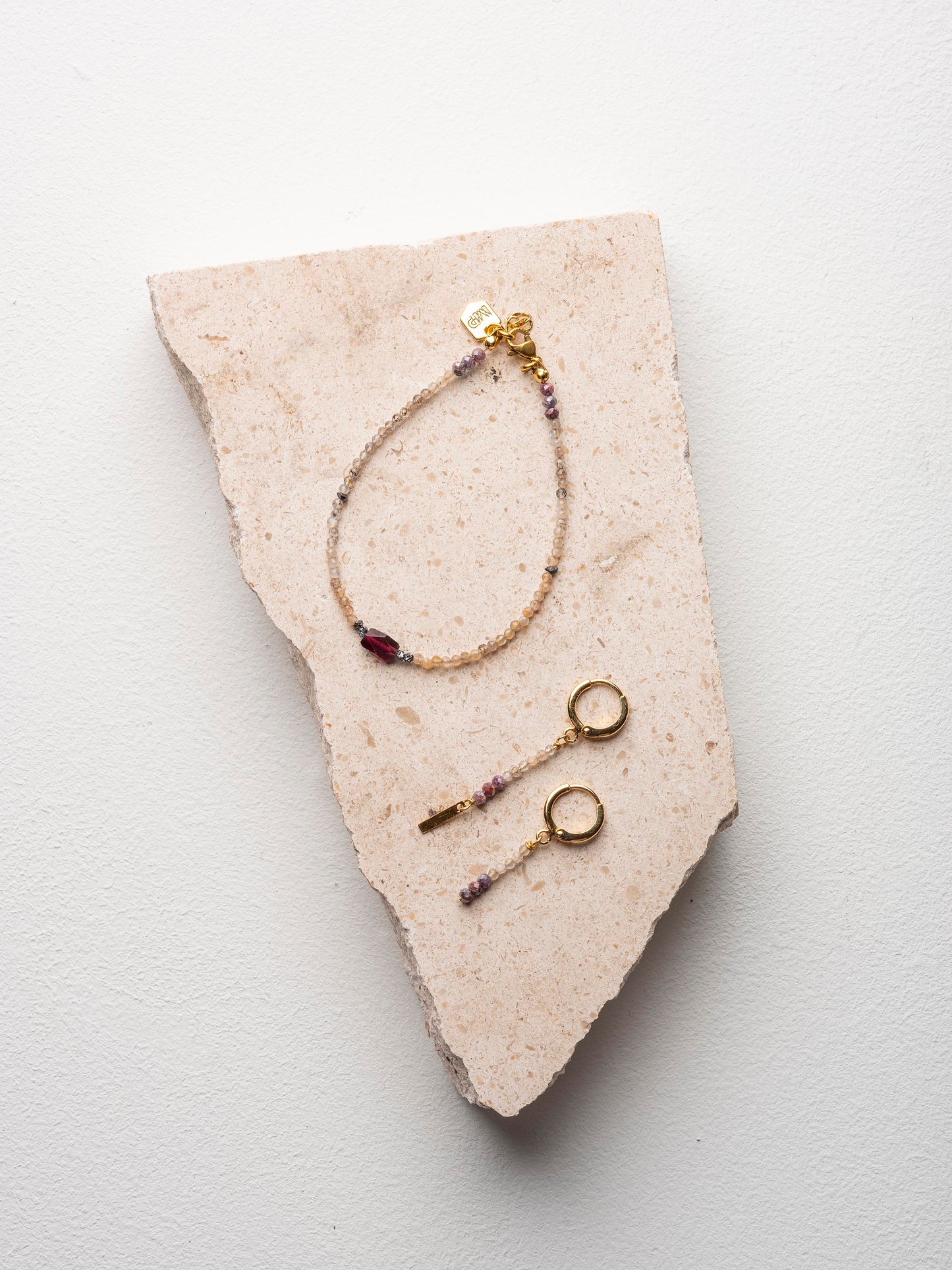 OMG / PURPLE - BOUCLES D'OREILLES
