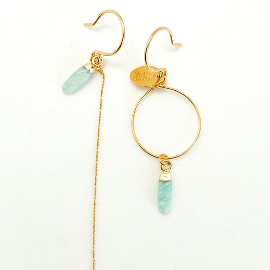 MP10 EMBLÈME - BOUCLES D'OREILLES